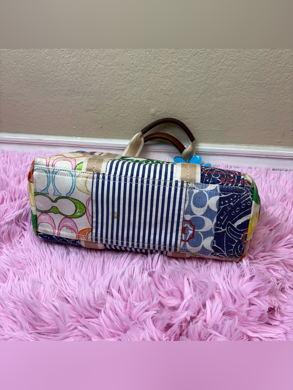 Coach patchwork tote bag - Picture 3 of 9